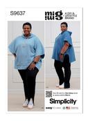 Plus Size Oversized Hoodies &amp; Leggings by Mimi G in Simplicity (S9637)