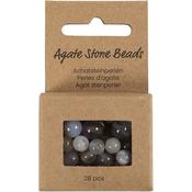 Agate Stone Beads (28pcs)