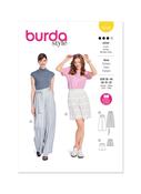Wide Leg Summer Trousers in Burda Misses' (5718)