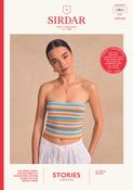 Lace Me Up Crochet Tube Top in Sirdar Stories DK (10831) - PDF - CROCHET image