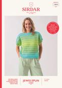 To A Tee Top in Sirdar Jewelspun Ombre Aran (10843) - PDF