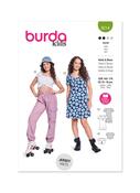 Heart Neckline Dress &amp; Shirt in Burda Kids (9214)
