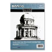 Icon A4 Spiral Sketch Pad (30pk) - 90gsm Cartridge image