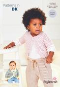 Crochet Cardigan in Stylecraft Soft Baby Easy Stripes DK (10160) - PDF - CROCHET