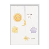 Greeting Card - Welcome Sweet Baby