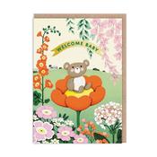 Greeting Card - Welcome Baby Bear
