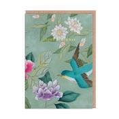 Greeting Card - Swooping Bluebird Birthday