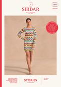 Cheeky Chevron Crochet Minidress in Sirdar Stories DK (10833) - CROCHET
