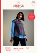 Twilight Terrace Tabard in Sirdar Jewelspun Aran (10728) - CROCHET