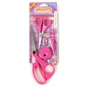 Embroidery Scissors &amp; Tool Set (4pcs) - Pink image