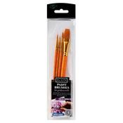 Paint Brush Set (4pk) - Golden Taklon