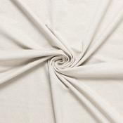 Cotton Linen Lurex Jersey in Ecru - Per ¼ Metre