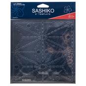 6" Sashiko Template: Asa No Ha (Hemp Leaf)
