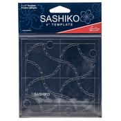 4" Sashiko Template: Fondou (Weights)