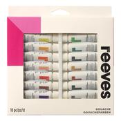 Reeves Gouache Paint Set (18pcs) image