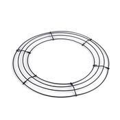 Wire Wreath Making Base (30cm) - Black