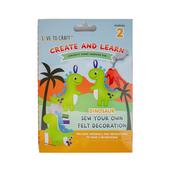 LTC Kids Sew Your Own Felt Decoration - Dinosaur