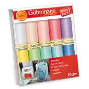 Gutermann Sew All Thread Set (10pk) - Assorted Pastels
