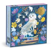 Jigsaw Puzzle (500pcs) - Celestial Owl Gold Foil