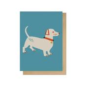 Greeting Card - Sausage Dog
