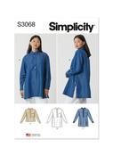 Side Split Top &amp; Tunic in Simplicity Misses' (S3068)