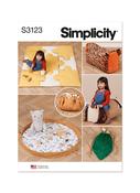 Children's Playroom Accessories in Simplicity (S3123)