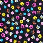 Allsorts Sweets - 100% Cotton