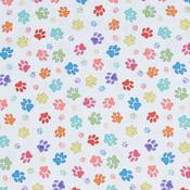 Cool Cats: Paws Multi - 100% Cotton