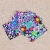 Fat Quarter Bundle (5pcs) - Multi Geo Blender 2