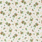 Poinsettia Greetings - 100% Cotton