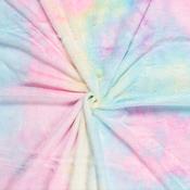 Rainbow Fur in Pastel - Per ½ Metre