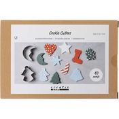 Cookie Cutters (10pcs) - Christmas Shapes image