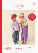 Takk Hat &amp; Scarf Set in Sirdar Snuggly Chunky (2636) - PDF