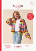 Vibe Crop Cardigan in Sirdar Stories Chunky (10870)