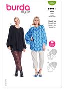 Bell Sleeve Blouse &amp; Shirt in Burda Misses' (5692)