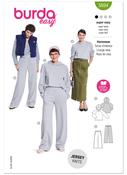 Comfy Sweater &amp; Sweatpants in Burda Misses' (5694)