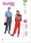 High Waisted Trousers in Burda Misses' (5699)
