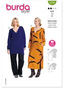 Maxi Dress &amp; Tunic in Burda Misses' (5704)