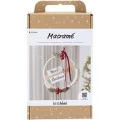 Christmas Craft Kit - Macrame Wreath