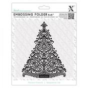 6" x 6" Embossing Folder - Arts &amp; Crafts Tree