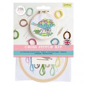Simply Make Cross Stitch Kit - Gardening