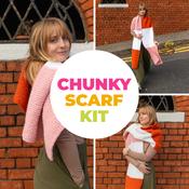 Beginner’s Knitting Kit – Chunky Scarf (with Cygnet Pato Everyday Chunky) image
