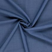 100% Italian Wool Dogtooth Suiting in Navy Blue - Per ¼ Metre
