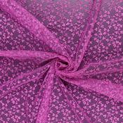 Glitter Floral Embroidered Lace Tulle - Per ½ Metre