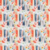 Cotton Poplin Print - Stacked Books - Per ½ Metre