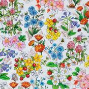 Healing Garden - 100% Cotton
