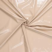 2 Way Stretch PU in Nude Gloss - Per ½ Metre
