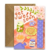 Greeting Card - Get Well Soon Irish Cures image