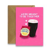 Greeting Card - Guinness &amp; Bacon Fries image