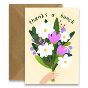 Greeting Card - Thanks a Bunch image